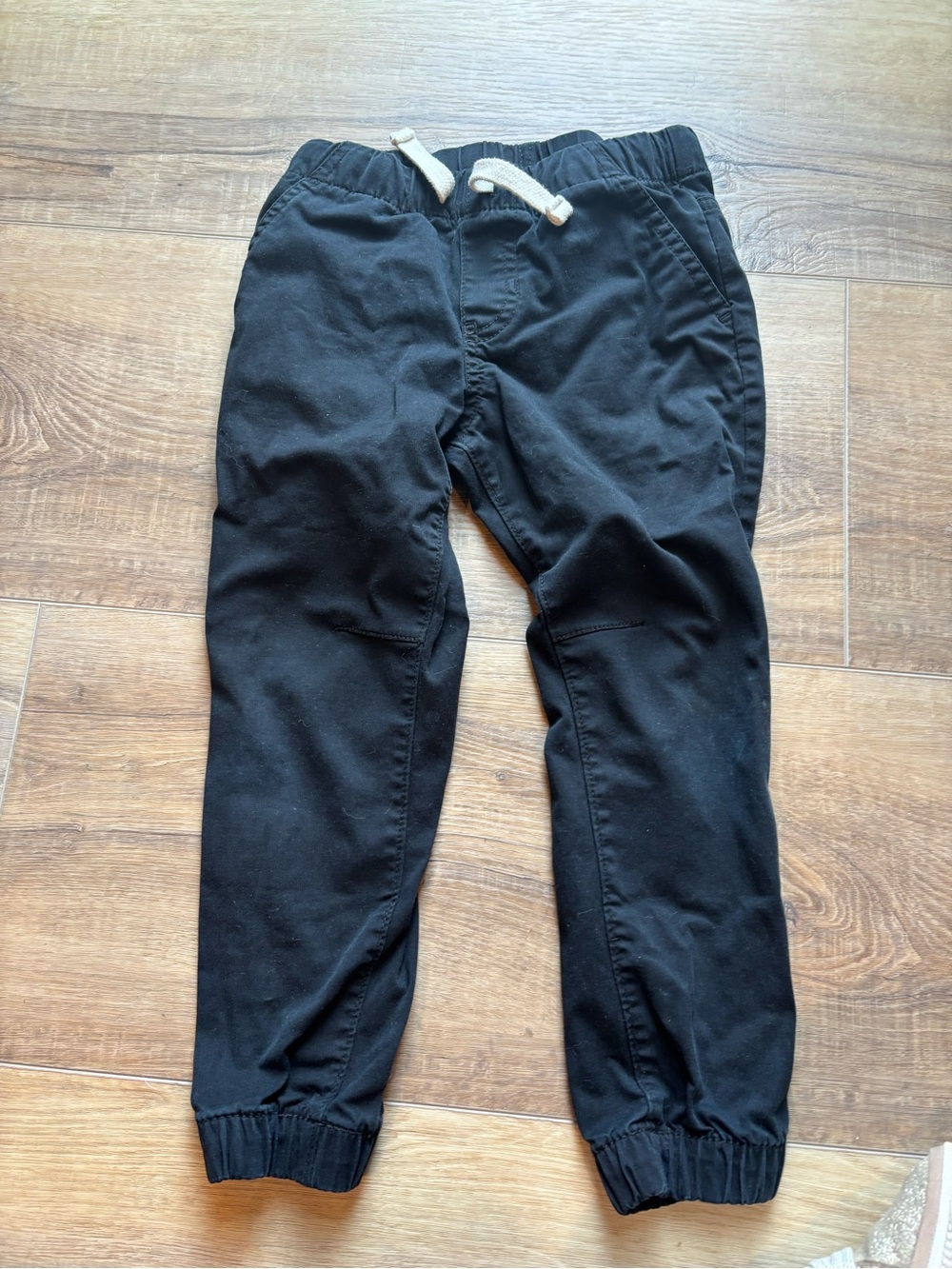 Cat & Jack Black Boy’s Jogger Pants with Drawcord